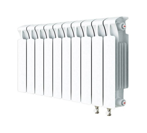 Радиатор биметаллический Rifar Monolit 500 10 секций нижнее правое подключение R-MN-500-10-VR