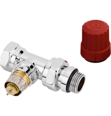 Клапан термостатический Danfoss RA-NCX DN 15 прямой хромированный 013G4238