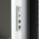 Рамка из поликарбоната на 4 поста Split дымчатый/белый, soft-touch W0043067
