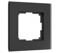 Рамка из стекла на 1 пост Senso черный soft-touch W0013108