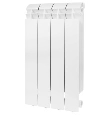 Радиатор алюминиевый Global VOX-R 500 4 секции боковое подключение белый RAL 9010 VX05001004