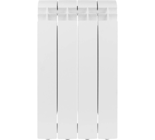 Радиатор алюминиевый Global VOX-R 500 4 секции боковое подключение белый RAL 9010 VX05001004