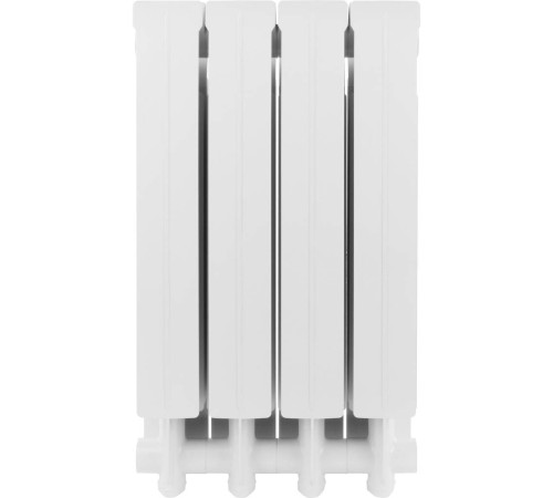 Радиатор алюминиевый Global VOX-R 500 4 секции боковое подключение белый RAL 9010 VX05001004
