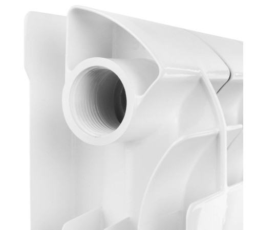 Радиатор алюминиевый Global VOX-R 500 4 секции боковое подключение белый RAL 9010 VX05001004