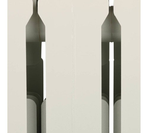 Радиатор биметаллический Global STYLE PLUS 500 12 секций боковое подключение белый RAL 9010 STP05001012