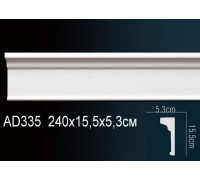 Молдинг Perfect AD335 полиуретановый 2000х45х15 мм AD335