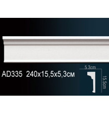 Молдинг Perfect AD335 полиуретановый 2000х45х15 мм AD335