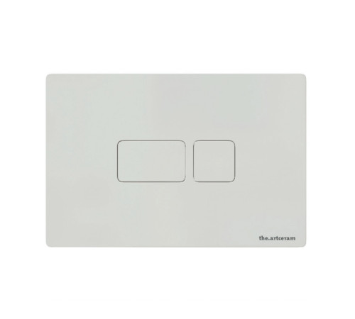Клавиша смыва Artceram A16 245х163 мм 2 режима белый глянцевый 704.000.05