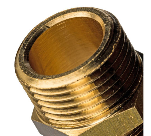 Ниппель STOUT 3/8 НР-НР латунный SFT-0003-003838