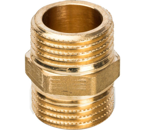 Ниппель STOUT 1/2 НР-НР латунный SFT-0003-001212