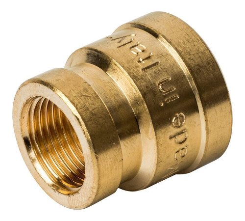 Муфта переходная латунная STOUT ВВ 1/2x3/8 SFT-0005-001238
