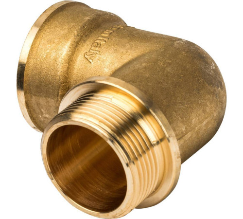 Угольник латунный STOUT с упором 90° 1 1/4 ВР-НР SFT-0015-000114
