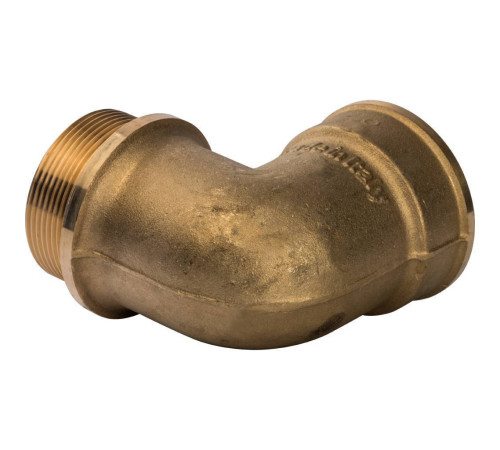 Угольник латунный STOUT 90° 2 ВР-НР с упором SFT-0015-000002