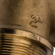 Угольник латунный STOUT 90° 2 ВР-НР с упором SFT-0015-000002