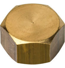 Заглушка резьбовая STOUT 3/8 ВР латунная SFT-0026-000038