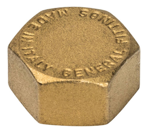 Заглушка резьбовая STOUT 1/2 ВР латунная SFT-0026-000012