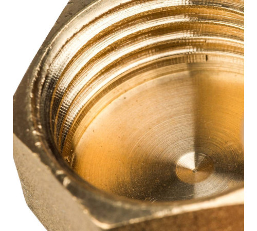 Заглушка резьбовая STOUT 1/2 ВР латунная SFT-0026-000012