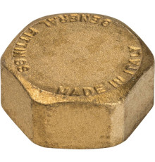 Заглушка резьбовая STOUT 3/4 ВР латунная SFT-0026-000034