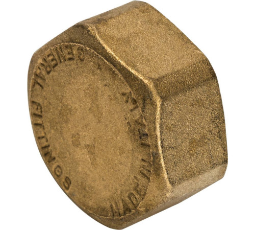 Заглушка резьбовая STOUT 3/4 ВР латунная SFT-0026-000034