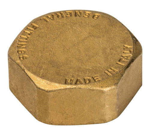 Заглушка резьбовая STOUT 1 ВР латунная SFT-0026-000001