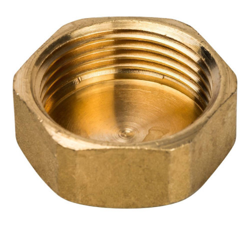 Заглушка резьбовая STOUT 1 ВР латунная SFT-0026-000001