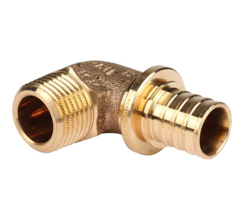 Угольник-переходник REHAU RAUTITAN RX+ 20-R 1/2 наружная резьба бронза 14563481001