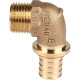 Угольник-переходник REHAU RAUTITAN RX+ 20-R 1/2 наружная резьба бронза 14563481001