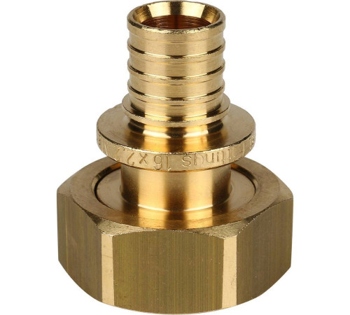 Переходник аксиальный STOUT с накидной гайкой Евроконус 16xG 3/4 SFA-0034-001634