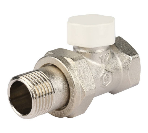 Клапан запорно-балансировочный STOUT SVL прямой 1/2 SVL-1176-000015