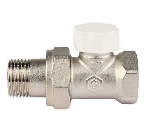 Клапан запорно-балансировочный STOUT SVL прямой 1/2 SVL-1176-000015