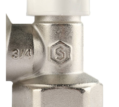 Клапан запорно-балансировочный STOUT SVL угловой 3/4 SVL-1156-000020