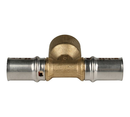 Тройник-переходник пресс STOUT с внутренней резьбой 16х1/2х16 SFP-0007-001216
