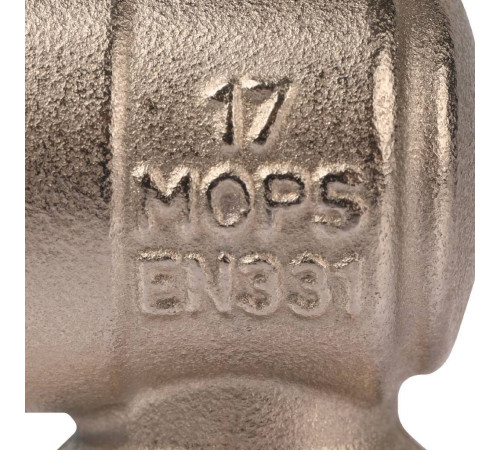 Кран шаровой угловой STOUT 3/4x3/4 дюйма НР-НГ ручка бабочка SVB-0010-000020