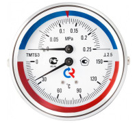 Термоманометр осевой Росма ТМТБ-31Т.1 80 мм 1/2 6 бар 00000002290