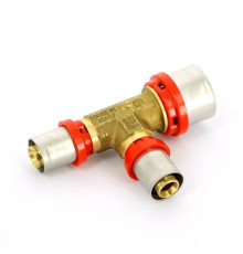 Тройник пресс Tiemme 20х26х20 мм 1650069