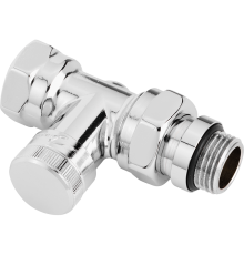 Клапан запорный Danfoss RLV-CX DN 15 прямой хромированный 003L0274