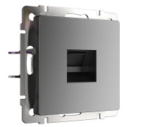 Розетка Ethernet RJ-45 (графит матовый) W1181064