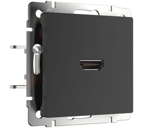 Розетка HDMI (черный матовый) W1186008