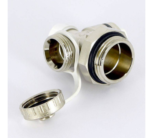 Дренажная группа Uni-Fitt 1 с ручным воздухоотводчиком никелированная 460M4000