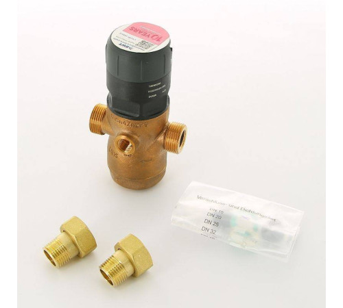 Редуктор давления BWT D1 Red 1/2 1.5-7 бар PN25 для горячей воды 125300283