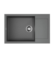 Кухонная мойка Omoikiri Sakaime 78-LB-GR Tetogranit 78x50 см leningrad grey 4993555