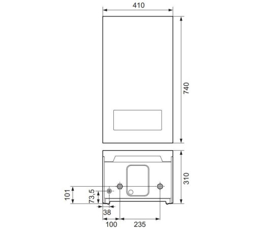 Электрический котел Vaillant eloBLOCK VE 28/14 28 кВт 0010023661