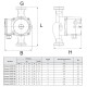 Циркуляционный насос ROMMER 32/40-180 RCP-0002-3241801