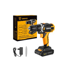 Дрель-шуруповерт аккумуляторная DEKO Banger 20V ONE+ 1x1.5 Ач 083-1042
