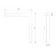 Slim Magnetic L03 Трековый светильник 24W 4200K Link черный 85031/01 85031/01