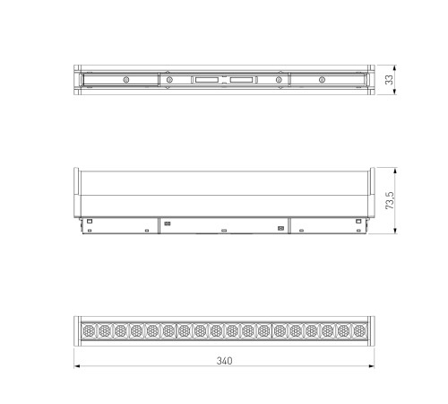 Slim Magnetic Трековый светильник 18W 4200K Alter белый 85050/01 85050/01