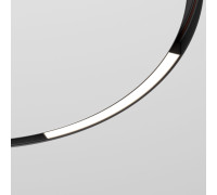 Slim Magnetic Трековый светильник для радиусного шинопровода 16W 4200K Planar чёрный Ø 800мм 85180/01