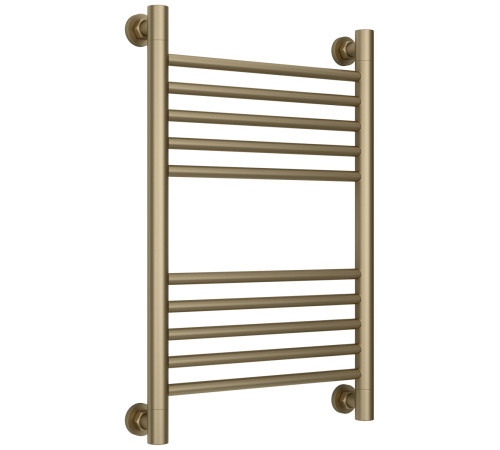 Полотенцесушитель водяной Сунержа Богема+ прямая 450x662 мм золотой шёлк матовый 32-0220-6040