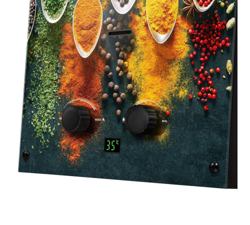 Газовая колонка Ballu GWH 10 Fiery Glass Curry 10 л/мин 1584732