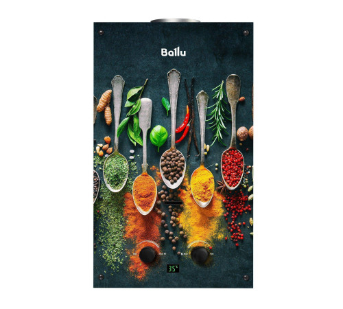Газовая колонка Ballu GWH 10 Fiery Glass Curry 10 л/мин 1584732